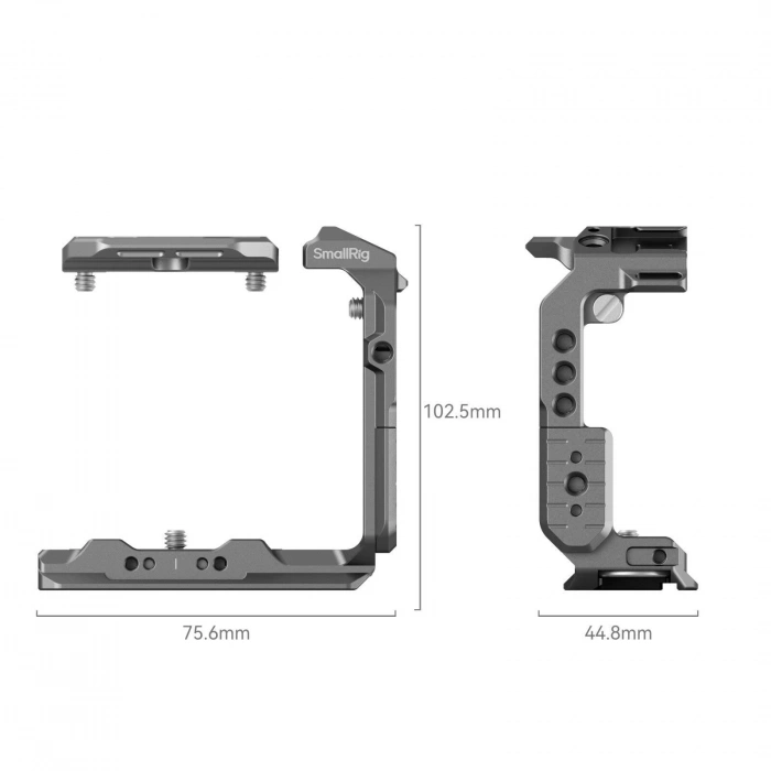 SmallRig 4772 Sony FX3 / FX3A / FX30 için  HawkLock Hızlı Çıkarma Yarım Kafesi