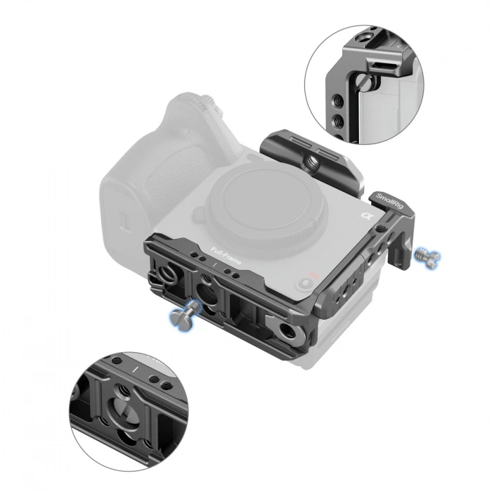 SmallRig 4772 Sony FX3 / FX3A / FX30 için  HawkLock Hızlı Çıkarma Yarım Kafesi