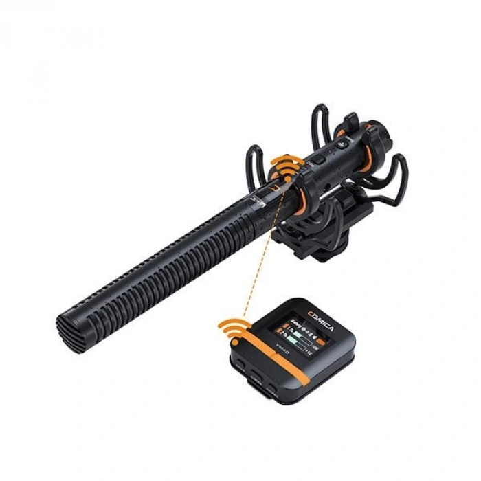 Comica VM40 Süper Kardiyoid 2.4G Kablosuz Boom Mikrofon