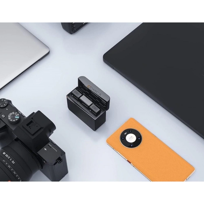 Comica Vimo C3 (2) Kanallı Mini Kablosuz Yaka Mikrofonu