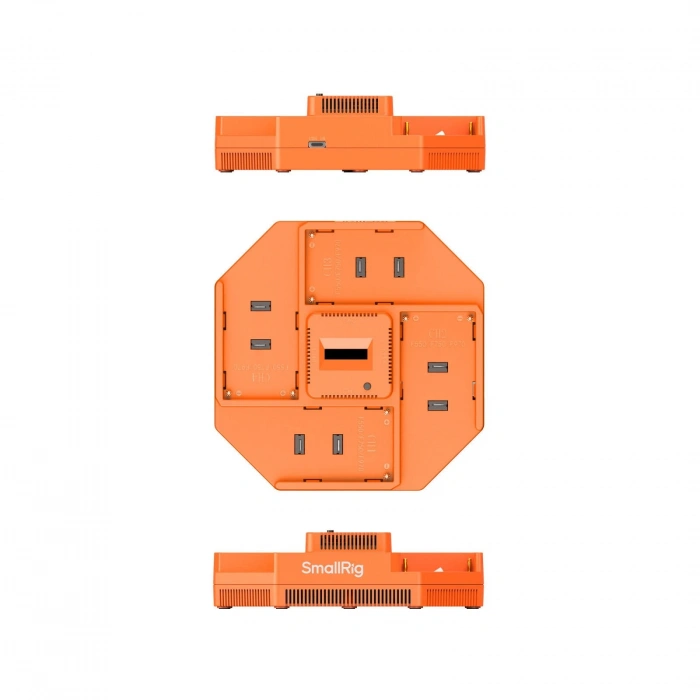 SmallRig 4837 NP-F Serisi 4 Kanallı Kamera Pil Şarj Cihazı