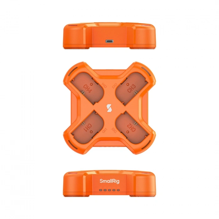 SmallRig 4838 LP-E6NH 4 Kanallı Kamera Pil Şarj Cihazı