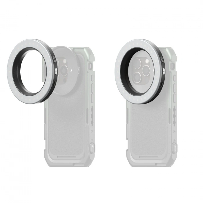 SmallRig 5203 Vibe P30 67mm Halka LED Video Işığı (Evrensel Dişli Filtre Adaptör Kiti)
