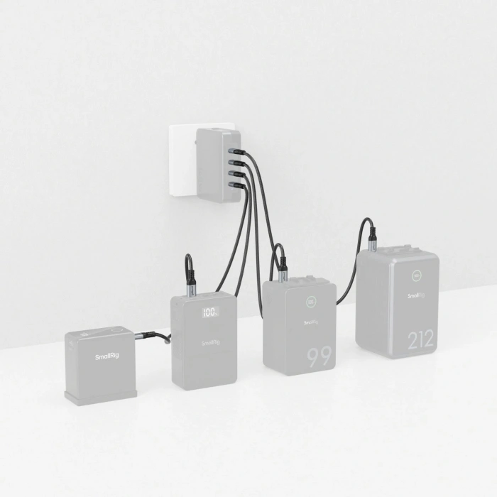 SmallRig 4908 240W USB-C (Düz)Güç Kablosu (100 cm)