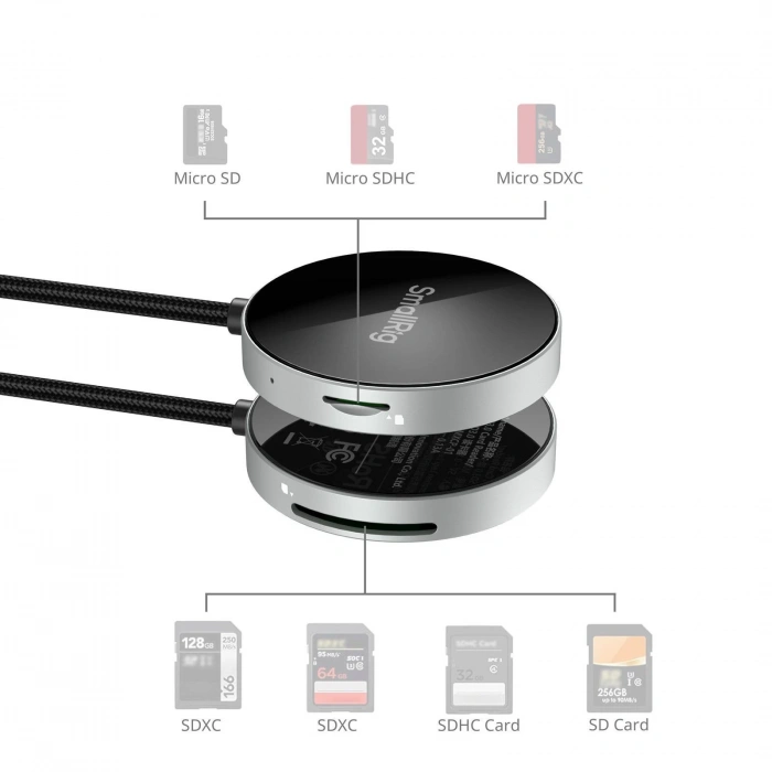 SmallRig 4869 SD 3.0  / Micro SD Kart  Hafıza Kartı Okuyucu