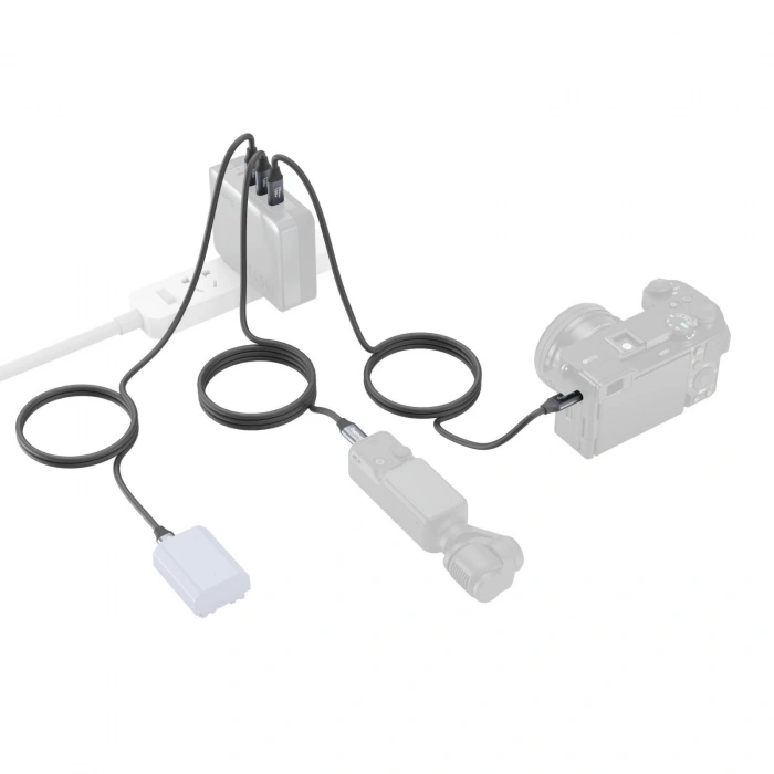 SmallRig 4789 USB-C (Düz)  Veri Kablosu (60 cm)