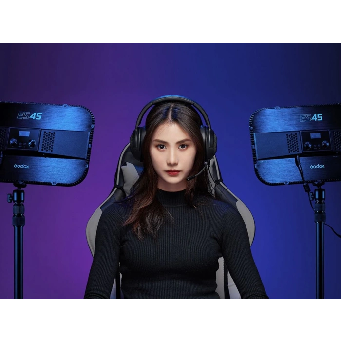Godox ES45 Oyuncu / Yayıncı LED Işık Kiti