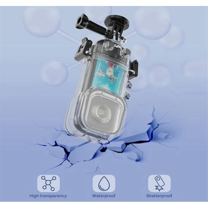 Oem Marka Insta 360 X3 Uyumlu Su Geçirmez Kılıf