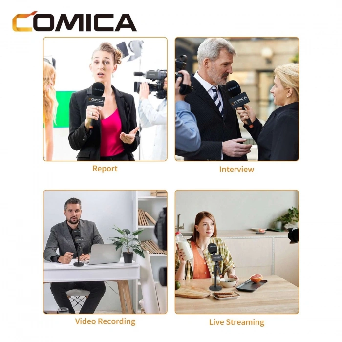 Comica HR-WM Kablosuz Mikrofon İçin El Tipi Adaptör