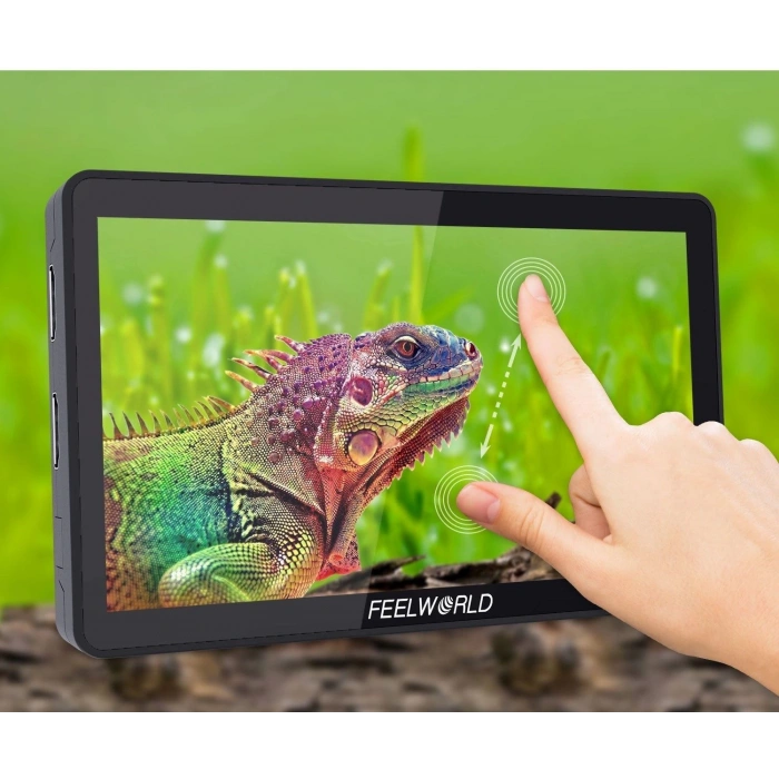 FEELWORLD F6 PLUS 6 inç  3D LUT Kamera  Alan Monitörü 1920x1080 HD 4K HDMI