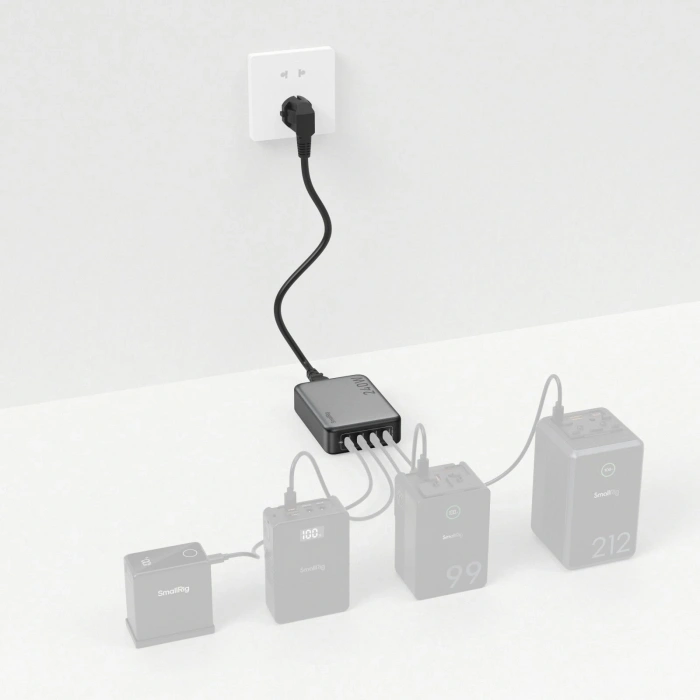 SmallRig 4752 240W 4 Portlu  PD Güç Adaptörü
