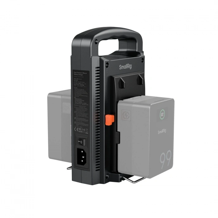 SmallRig 4450 Çift Kanallı V Montajlı Pil Şarj Cihazı