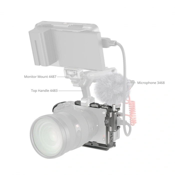 SmallRig 4770 Sony FX3 / FX3A / FX30  için  HawkLock Hızlı Çıkarma Kafes Kiti