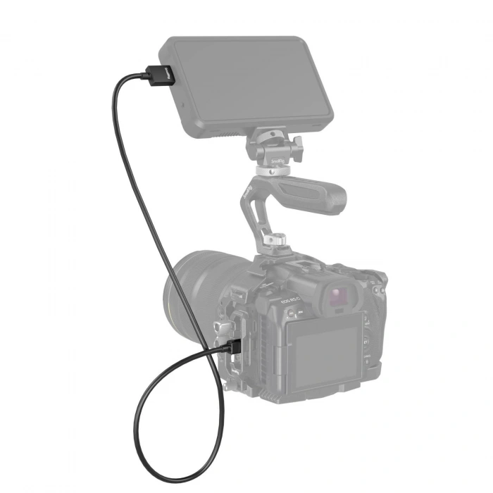 SmallRig 4795 Ultra İnce 4K HDMI Veri Kablosu (Dden Aya) (100 cm)