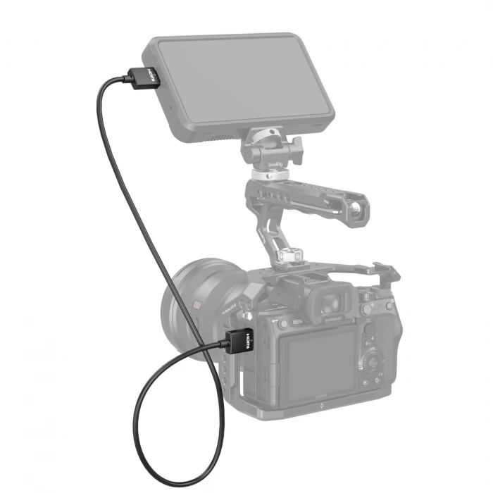SmallRig 4794 Ultra İnce 4K HDMI Veri Kablosu (Adan Aya) (100 cm)