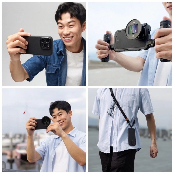 SmallRig 4988  iPhone 16 Pro FilMov Hafif Fotoğrafçılık Kılıfı Seti