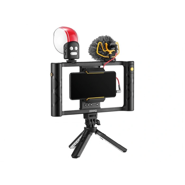 Zeniko MR11 LEDli Vlog Telefon Kiti