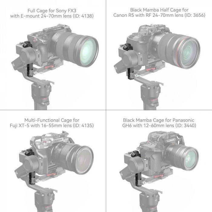 SmallRig 4196 DJI RS 3 Mini  için  Genişletilmiş Dikey Kol