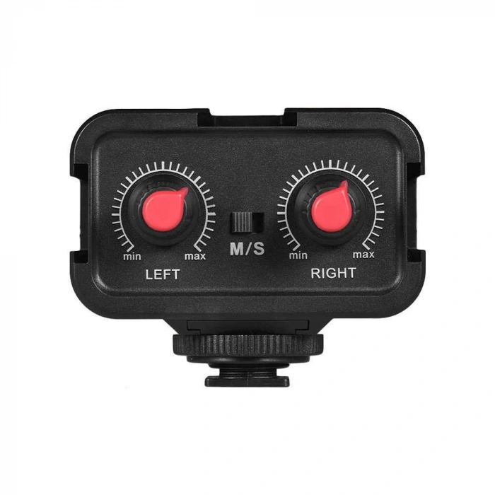 Andoer WS-VS Çift Kanallı Mikrofon Ses Mikseri