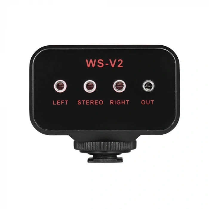 Andoer WS-VS Çift Kanallı Mikrofon Ses Mikseri