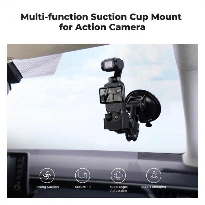 K&F Concept KF31.165 DJI Osmo Pocket 3/4  GoPro Hero 13/12/11/10/9  DJI Osmo Action 3/4/5 /6 Insta360 X5/X4 Vantuz