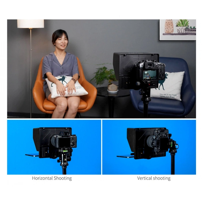 FEELWORLD TP10 Taşınabilir 10 İnç Katlanır Teleprompter