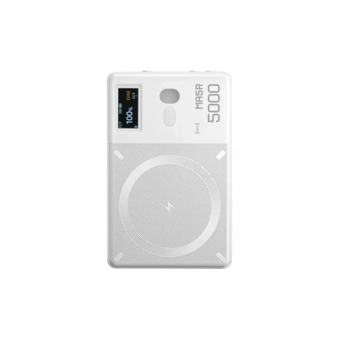 Godox MA5R RGB Magsafe Powerbank LED Işık (Beyaz)