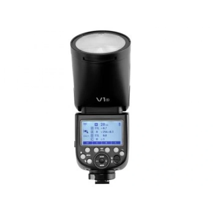 Godox V1 Nikon Uyumlu Flaş (Yuvarlak Kafa)
