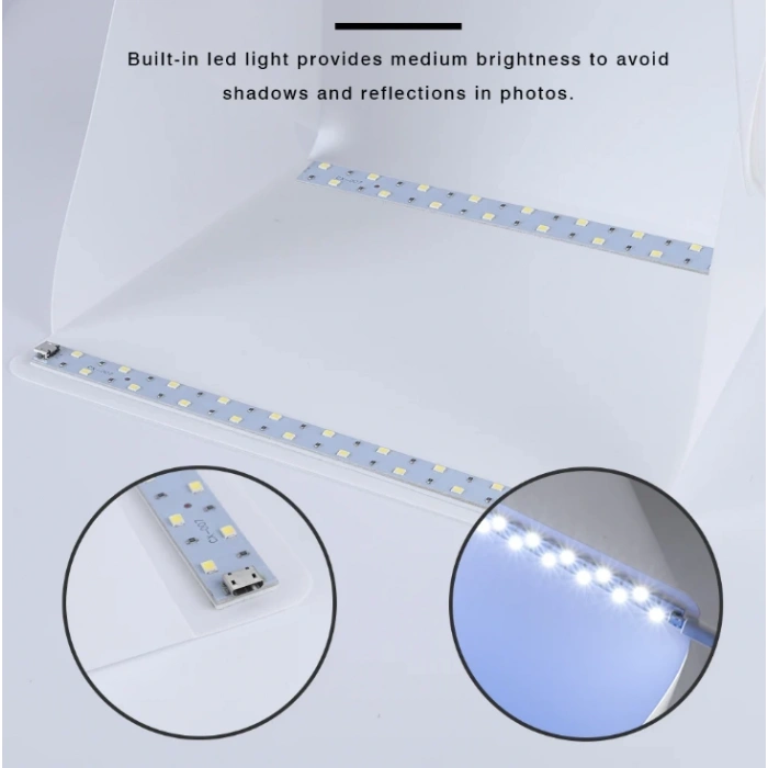 OEM Marka 5022 Led Küp Ürün Çekim Çadırı 20x20x20