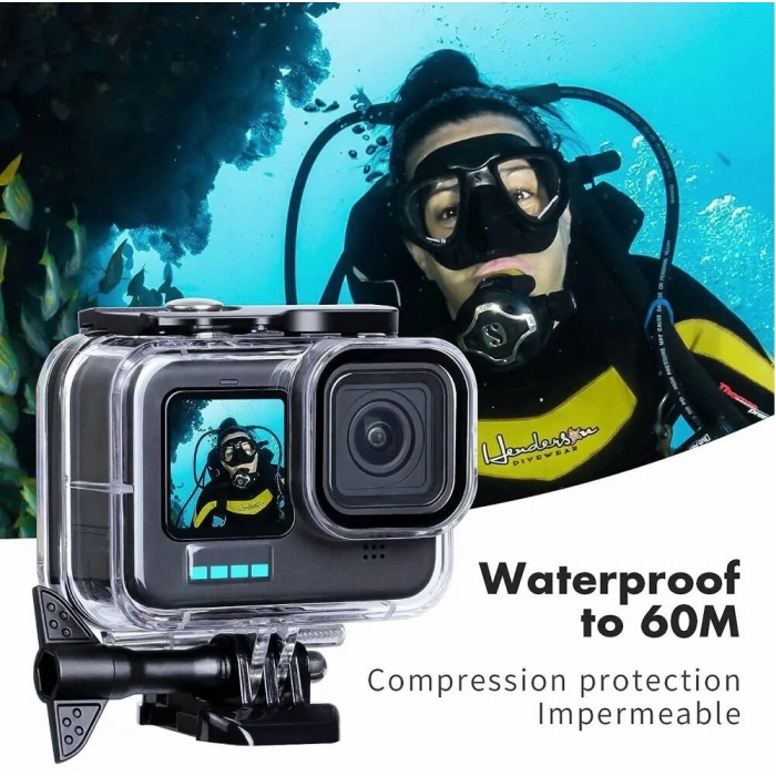 Oem Marka Gopro 9/10/11/12/13 için Su Altı Housing (GPH11)
