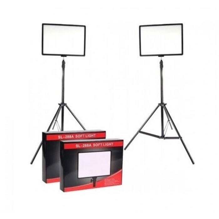 OEM Marka  Plus SL-288A Bi-Color 40w Video Işığı İkili Set