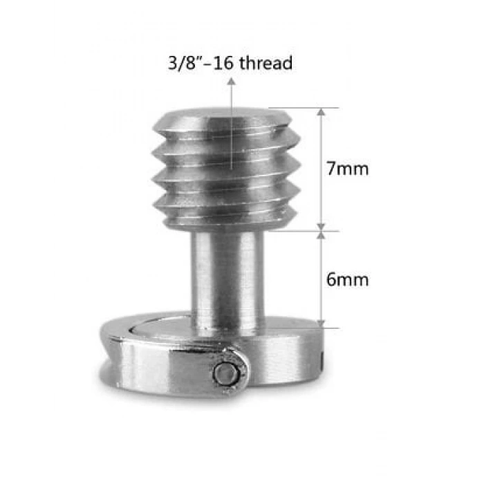 OEM Marka SC08 3/8 Tripod Plate Vidası