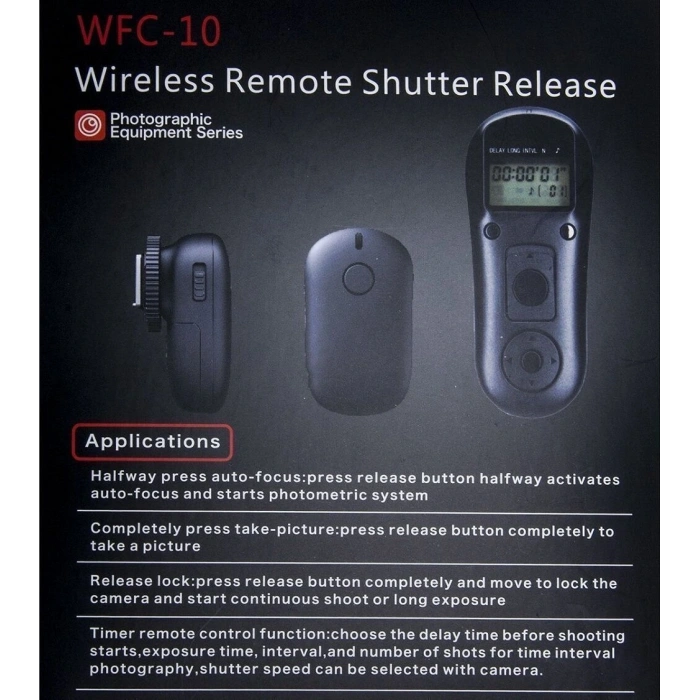 Oem WFC-10 (E3)  Canon İçin Kablosuz Uzaktan Kumanda