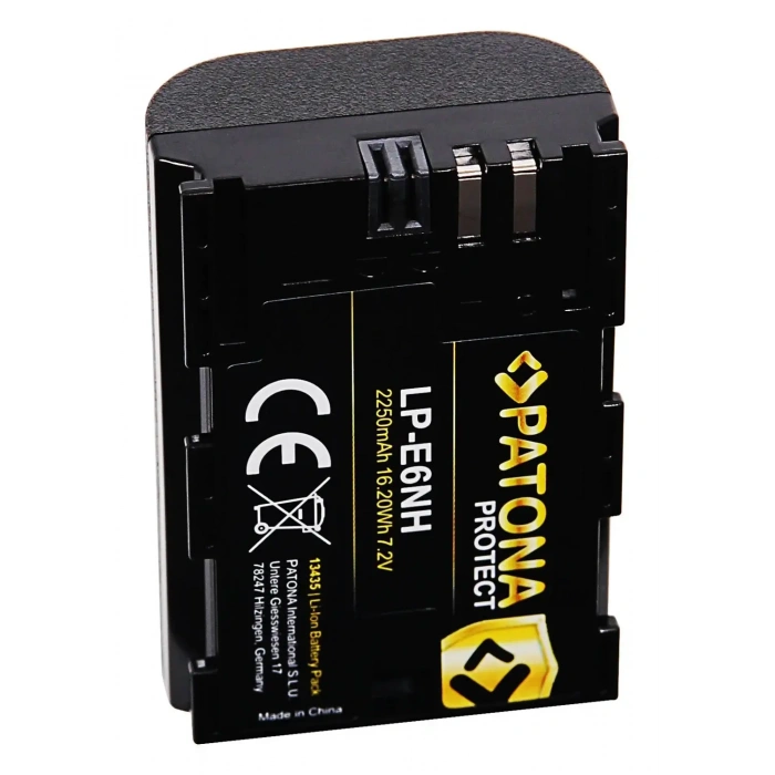 Patona 13435 Canon LP-E6N Protect Batarya