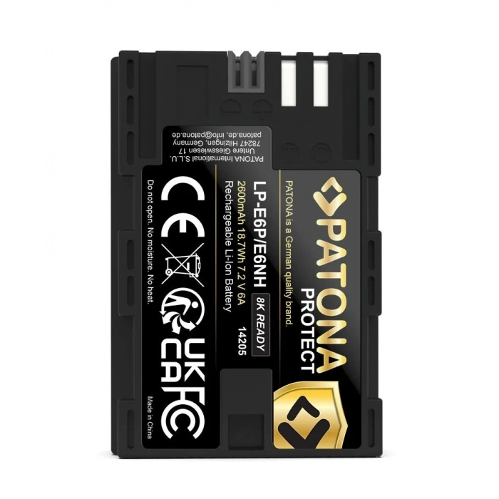 Patona 14205 Canon LP-E6P Batarya