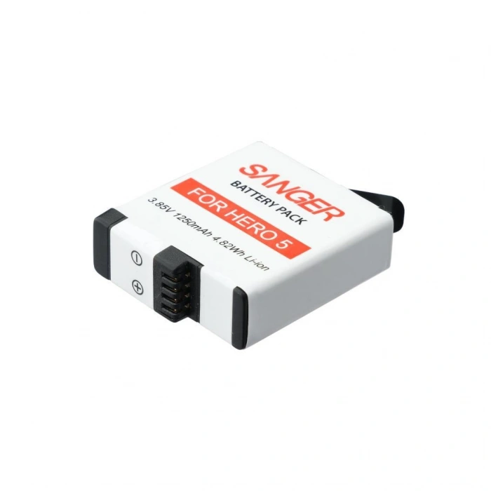 Sanger AHDBT-501 Gopro Hero 5 6 7 Black Batarya