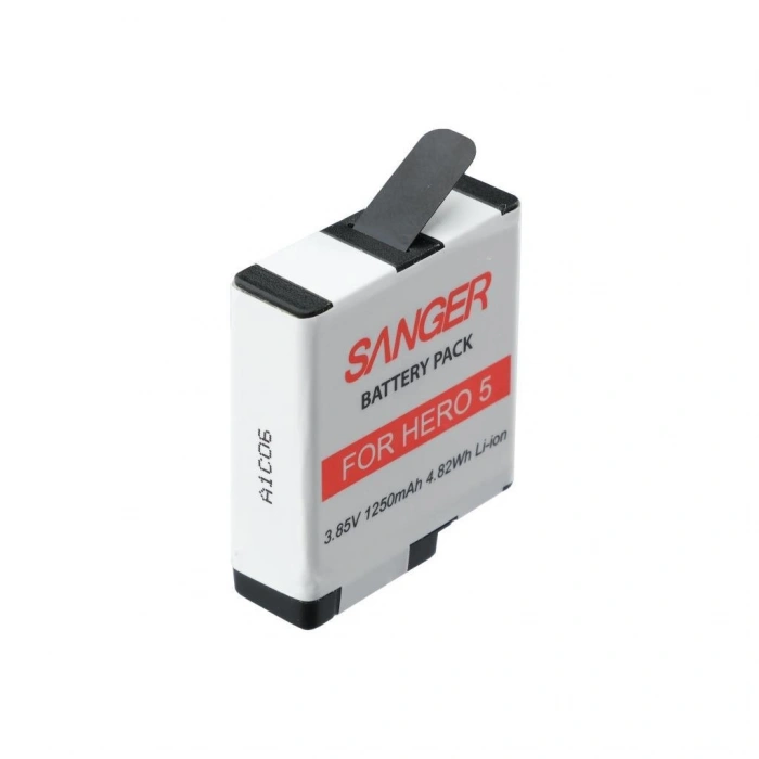 Sanger AHDBT-501 Gopro Hero 5 6 7 Black Batarya