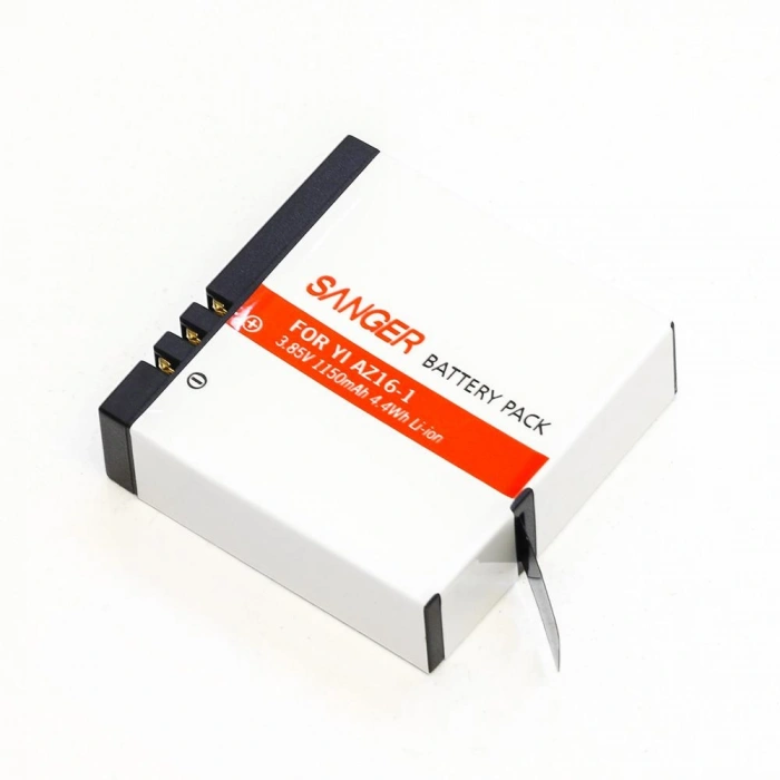 Sanger AZ16 Yi 4K Aksiyon Kamera Batarya