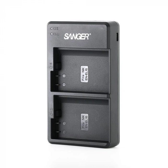 Sanger EN-EL15 Nikon İkili USB Şarj Aleti