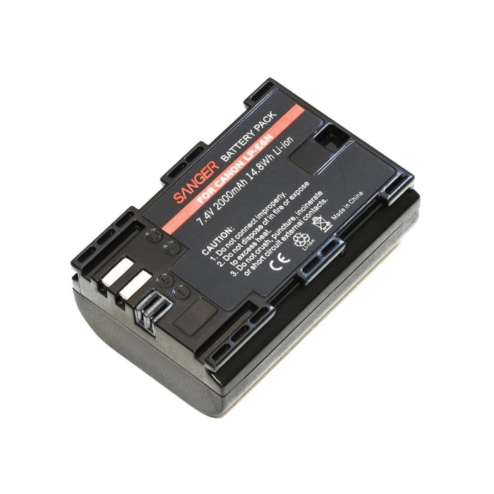 Sanger LP-E6N Canon Fotoğraf Makinesi Batarya