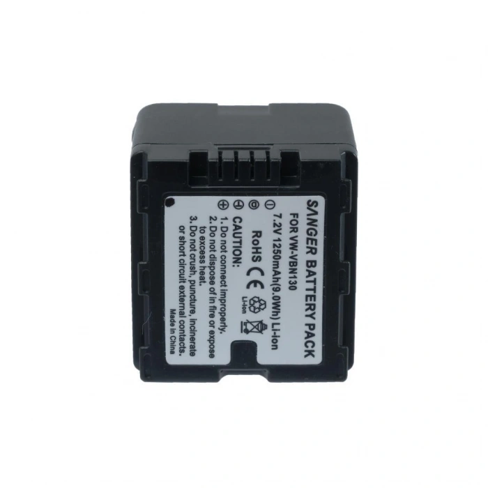 Sanger VW-VBN130 Panasonic Kamera Batarya