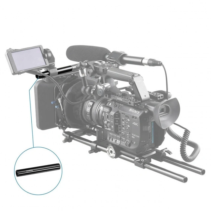 SmallRig 1049 Alüminyum Alaşımlı Çubuklar (10cm)