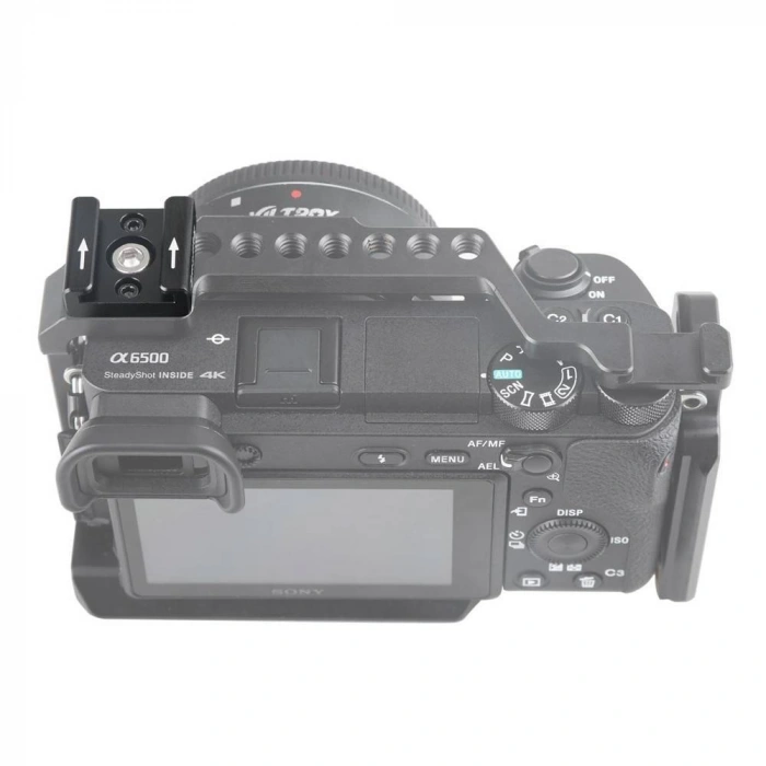 SmallRig 1241 Kafesler için Mikrofon ve ışık Yuvası