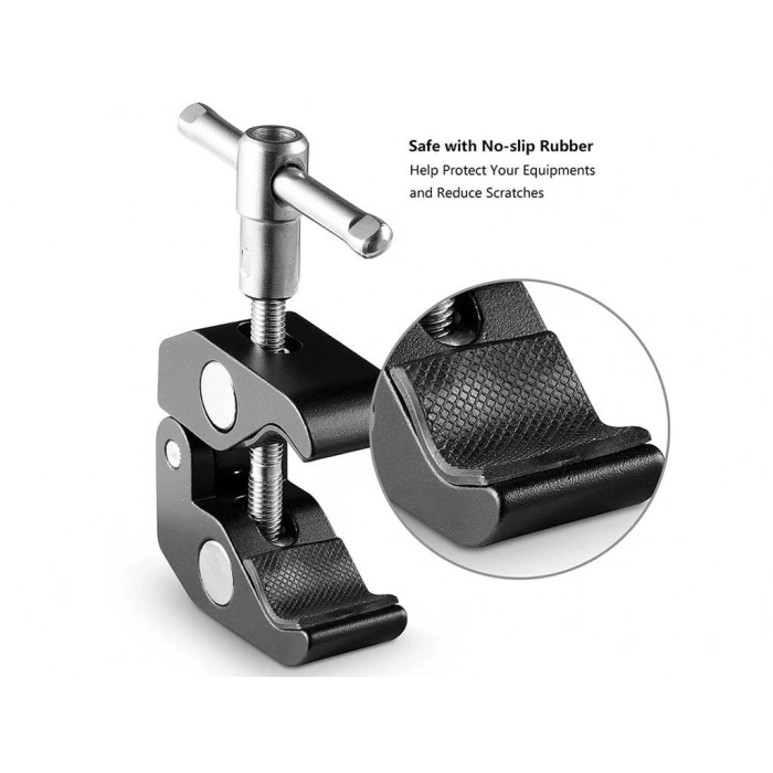 SmallRig 2058 İkili 1/4-3/8 Süper Clamp Seti