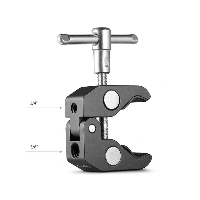 SmallRig 2058 İkili 1/4-3/8 Süper Clamp Seti