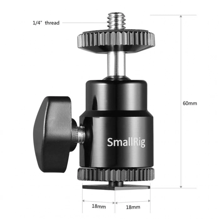 SmallRig 2059 1/4 Top Kafa Ek 1/4 Vida (2 adet )