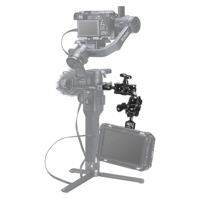 SmallRig 2109B Çift Başlı Bilyalı  ve Uzatmalı  Eklemli (1/4 -20 Vida) Kol