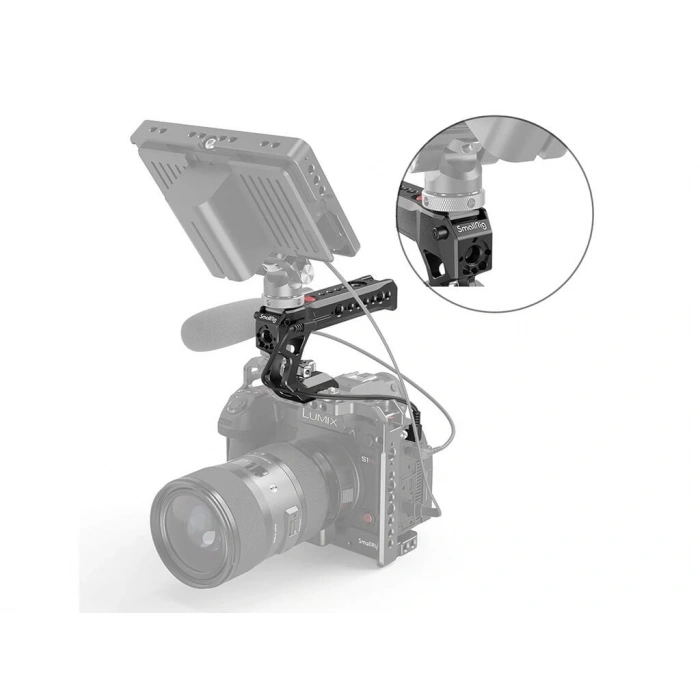 SmallRig 2880 Fujifilm ve Panasonic Aynasız Kameralar İçin Uzaktan Kumandalı NATO Üst Kol