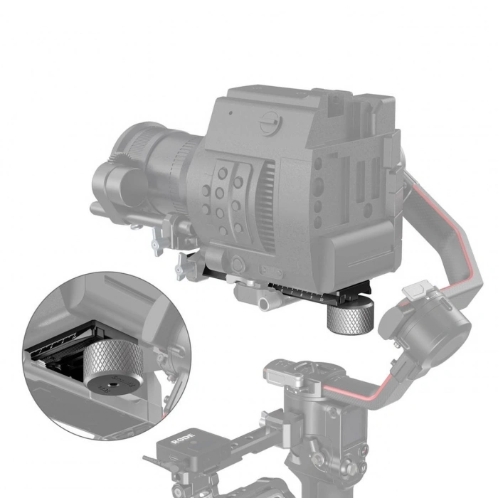 SmallRig 3031B DJI RS 2  Ronin-S Gimbal  için Hızlı Çıkarma Plakası