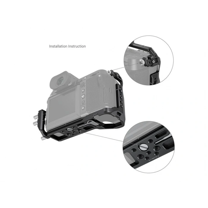 SmallRig 3715 GFX100S / 50S için Kafes ve Kablo Kıskacı